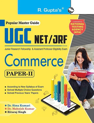 NTA-UGC-NET/JRF: Commerce (Paper II) Exam Guide(English, Paperback, RPH Editorial Board)