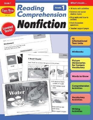 Reading Comprehension: Nonfiction, Grade 1 Teacher Resource(English, Paperback, Evan-Moor Educational Publishers)