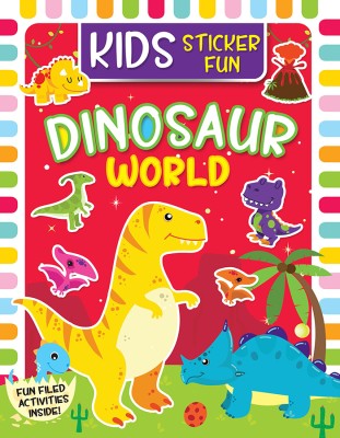 Kids Sticker Fun_Dinosaur world(Paperback, Kavi Studio)