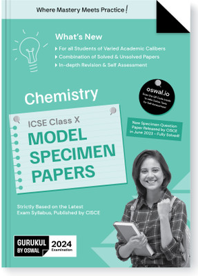 Icse Model Specimen Papers Chemistry : Class X 2024 Examination (Editi(English, Hardcover, unknown)