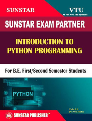 Introduction to Python Programming(Paperback, Nisha S k, Dr. Priti Mishra)