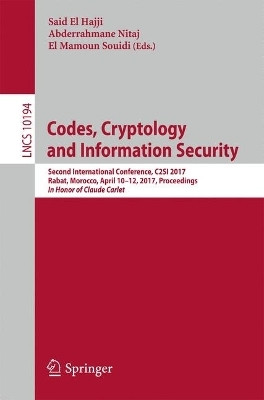 Codes, Cryptology and Information Security(English, Paperback, unknown)