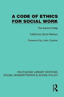 A Code of Ethics for Social Work(English, Hardcover, unknown)