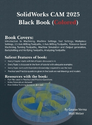 SolidWorks CAM 2025 Black Book(English, Hardcover, Verma Gaurav)