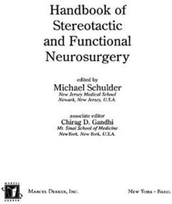 Handbook of Stereotactic and Functional Neurosurgery(English, Hardcover, unknown)