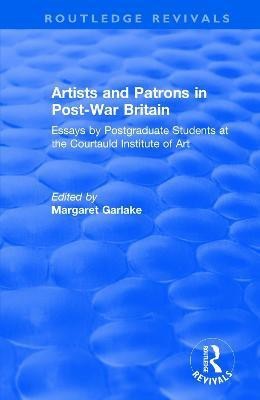 Artists and Patrons in Post-war Britain(English, Paperback, Courtauld Institute of Art)