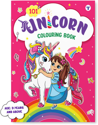 101 Unicorn Colouring Book(Paperback, Target Publications)