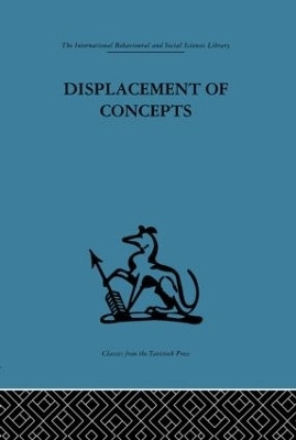 Displacement of Concepts(English, Hardcover, unknown)