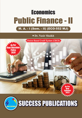 Public Finance - II, First Year, M.A, Sem-II-English(English, Paperback, Dr Nasir Shaikh)
