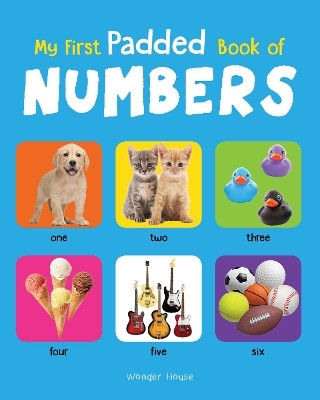 My First Padded Book of Numbers  - By Miss & Chief(English, Hardcover, Wonder House Books)