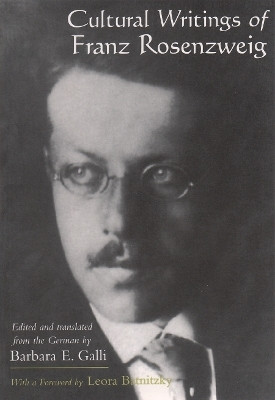 Cultural Writings of Franz Rosenzweig(English, Paperback, Galli Barbara)