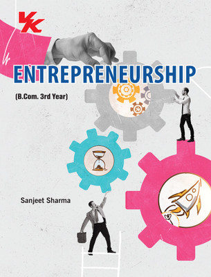 Entrepreneurship B.Com 3rd year HP University 2023-2024(Paperback, Sanjeet Sharma)