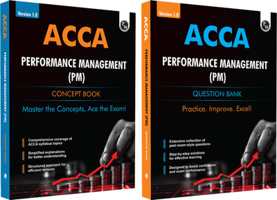 ACCA Performance Management (PM) Concept Book + Question Bank Combo Set of 2(Paperback, PW)