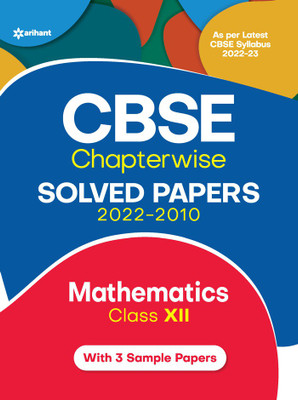 CBSE Chapterwise Solved Papers 2022-2010 Mathematics Class 12th(English, Paperback, unknown)