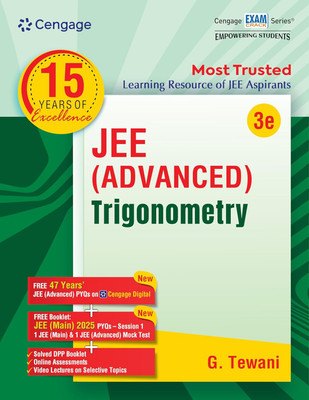 JEE Advanced Trigonometry | Concept Builder With MCQs, Solved Examples & Online Resources | 2025 Edition | By B.M. Sharma(Paperback, B.M. Sharma)