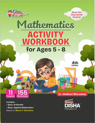 Perfect Genius Mathematics Activity Workbook for Ages 5 to 8 & Olympia(English, Paperback, unknown)