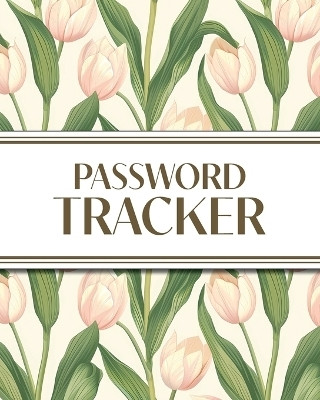 XL Large Print Password Tracker (Pink Tulips)(English, Paperback, Revive Stationery)