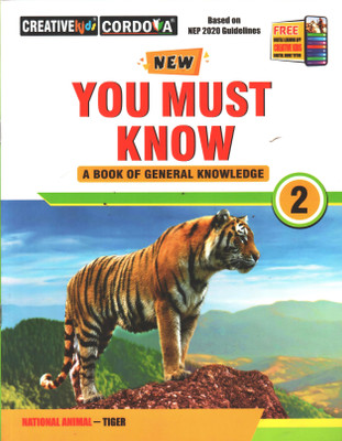 CORDOVA NEW YOU MUST KNOW A BOOK OF GENERAL KNOWLEDGE CLASS 2(Paperback, DHIREN M DOSHI)