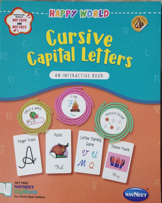 Happy world cursive capital letters(Paperback, Meenal haria)