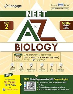 Neet a to Z Biology: Class 12 (Book + Dpp) (Edition1)(English, Paperback, unknown)