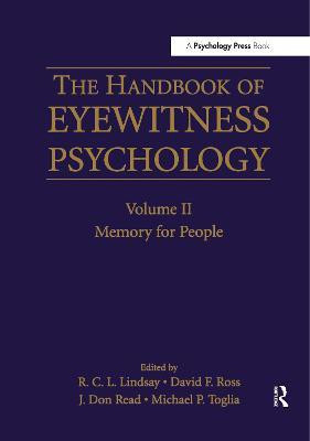 The Handbook of Eyewitness Psychology: Volume II(English, Paperback, unknown)