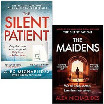 Alex Michaelides Collection 2 Books Set (The Silent Patient, The Maidens)(Paperback, Alex Michaelides)