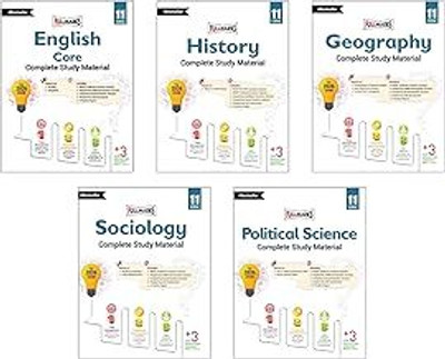 Full Marks Class 11 Combo of 5 Books - English Core + History + Geography + Sociology + Political Science | Complete Study Material(Paperback, Full Marks)