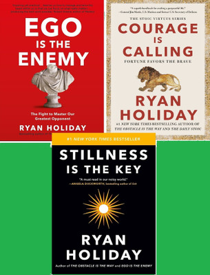 EGO IS THE ENEMY,STILLNESS IS THE KEY,COURAGE IS THE CALLING(Paperback, RYAN HOLIDAY)