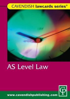 Cavendish: AS Level Lawcard(English, Paperback, Routledge-Cavendish)