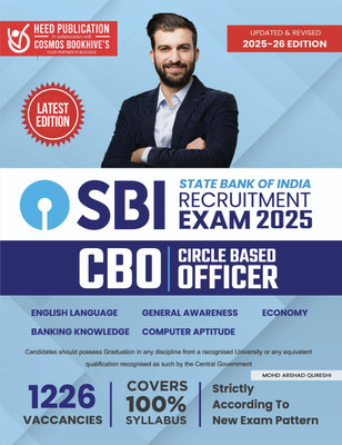SBI (State Bank of India) - CBO (Circle Based Officer) Recruitment Exam 2021(Paperback, Heed Editorial Board - Cosmos Bookhive's)