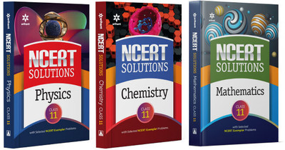 NCERT Solutions Physics, Chemistry, Mathematics Class 11th ( Combo Set of 3 Books )(Paperback, Nipendra Bhatnagar, Purnima Sharma, Lalit Goel)