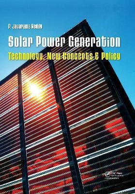 Solar Power Generation(English, Hardcover, Reddy P. Jayarama)