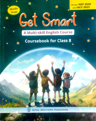 Get Smart: A Multi-Skill English Coursebook for Class 8(Paperback, Leena Kapoor)