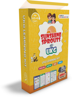Sunshine Sprouts Playgroup Educational Learning Kit | Age Group 4.5- 6 years (UKG) - 400+ Worksheets | Set of 4 Books (English, Maths, EVS, Hindi)(Paperback, Student Advisor) Sunshine Sprouts Playgroup Educational Learning Kit | Age Group 4.5- 6 years (UKG) - 400+ Worksheets | Set of 4 Books (English, Maths, EVS, Hindi)(Paperback, Student Advisor)