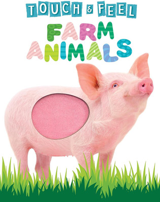 Farm Animals Touch and Feel Book(English, Board book, Hippo Little)