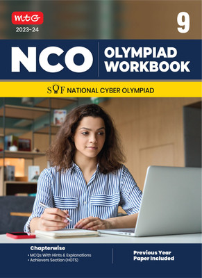 MTG National Cyber Olympiad (NCO) Workbook for Class 9 - Quick Recap, MCQs, Previous Years Solved Paper and Achievers Section - SOF NCO Olympiad Preparation Books For 2023-2024 Exam(Paperback, MEETU MISRA)