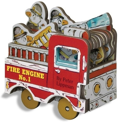 Mini Wheels: Mini Fire Engine(English, Board book, Lippman Peter)