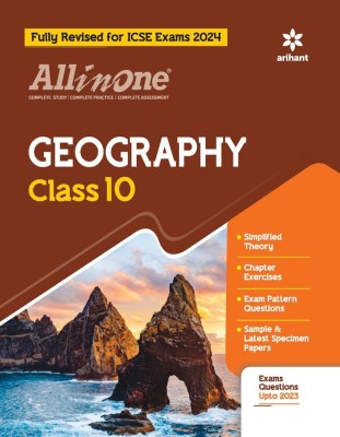 Arihant All In One Class 10th Geography for ICSE�Exam�2024 Fifth Edition(English, Paperback, Farah Sultan)