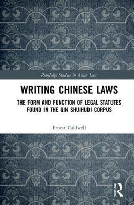 Writing Chinese Laws(English, Hardcover, Caldwell Ernest)
