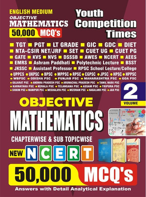 Tgt/Pgt/Lt Grade/Gic Objective Mathematics Vol - 2 (English Medium) 50(English, Hardcover, unknown)