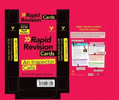 York Notes RAPID AQA GCSE (Revision Cards) An Inspector Calls - for 2025, 2026 exams(English, Cards, Morrisson Peter)