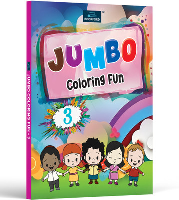 Jumbo Coloring Fun Book - Part 3 Coloring Book For Kids(Paperback, BOOK FORD PUBLICATIONS)