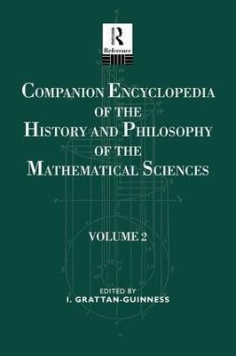 Companion Encyclopedia of the History and Philosophy of the Mathematical Sciences(English, Paperback, unknown)