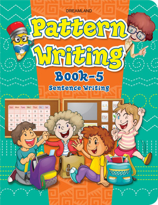 Pattern Writing Book Part 5  - Book for Kids Ages 2-6 Years – Fun Early Writing Workbook with Sentence Tracing, Colourful Pictures, and Activities to Improve Handwriting Skills and Confidence (32 Pages)(English, Paperback, unknown)