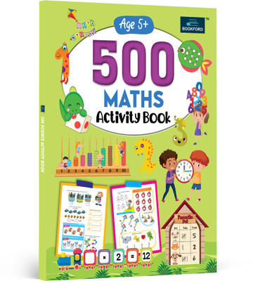 500 Maths Activity Book - Develop Math Skills , Number Sense , Basic Operations , and More(Paperback, BOOKFORD PUBLICATIONS PVT. LTD.)