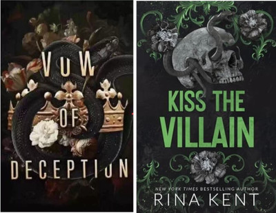 Vow of deception+kiss the villain(Paperback, RINA KENT)