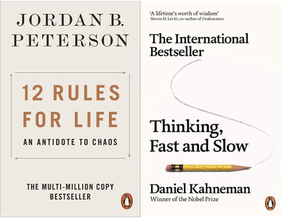 12 Rules for Life + Thinking, Fast and Slow (Set of 2books)(Paperback, JMD BOOKS)