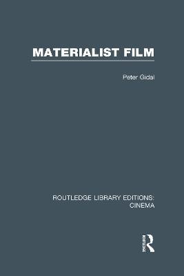 Materialist Film(English, Hardcover, Gidal Peter)