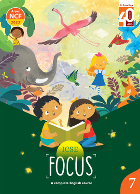 Ratna Sagar ICSE Focus English 7 - English Book For Class 7(Paperback, Our Experts)