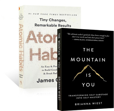 The Mountain Is You + Atomic Habits (2 Book Combo)(Paperback, JMD BOOKS)
